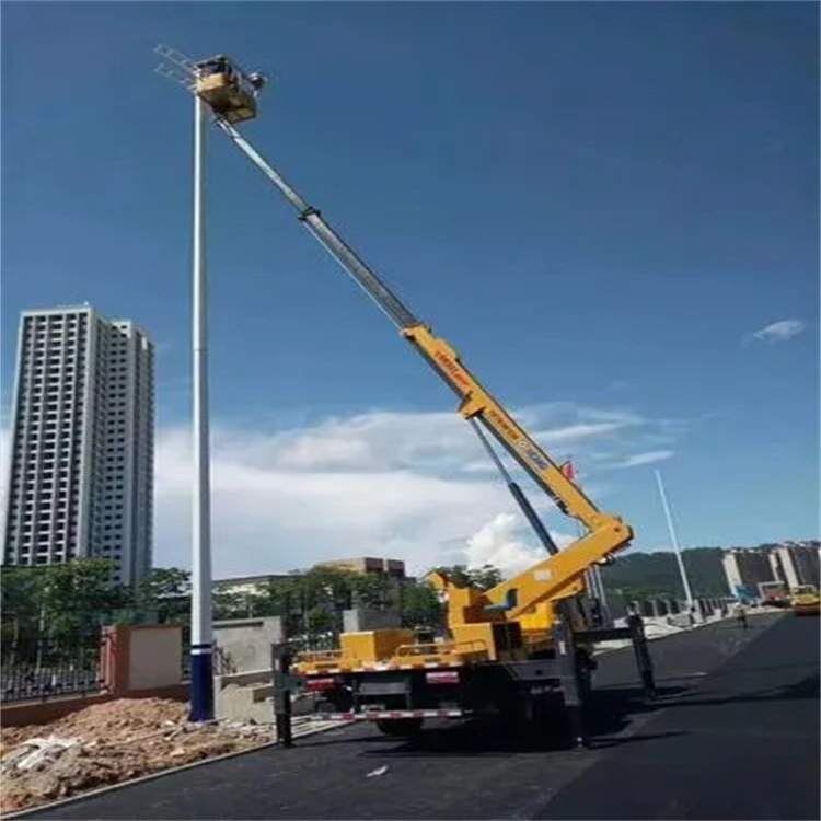 巢湖维修路灯的曲臂升降车出租