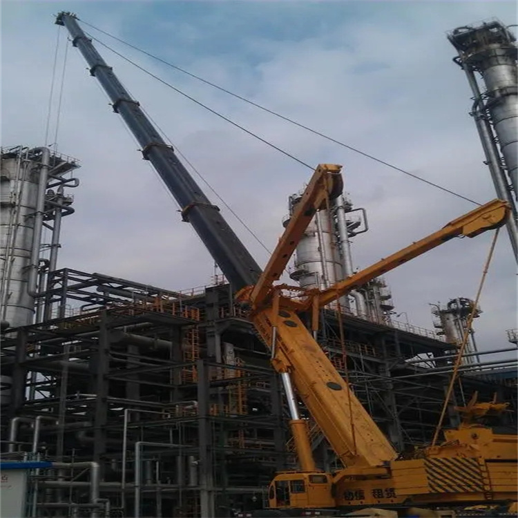 巢湖厂房钢结构吊装租赁多少吨吊车合适？